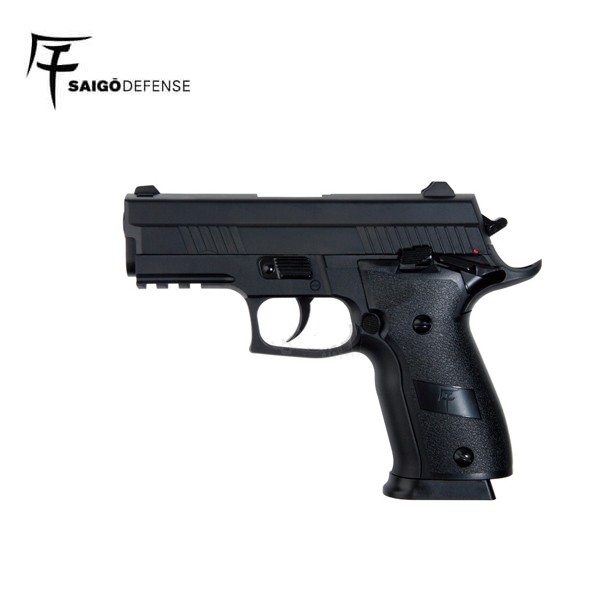 Saigo defense Glock 23 GBB Airsoft Pistol Black