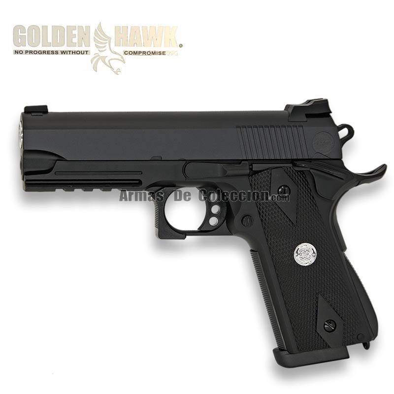 Golden Eagle Tipo Hi-Capa 5.1 - METAL - Pistola muelle - 6mm - Tienda de  Airsoft