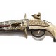 Double-barrelled turn-over pistol