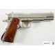 Colt M1911A1 .45 Automática Cromada - Desmontável, Denix 6312